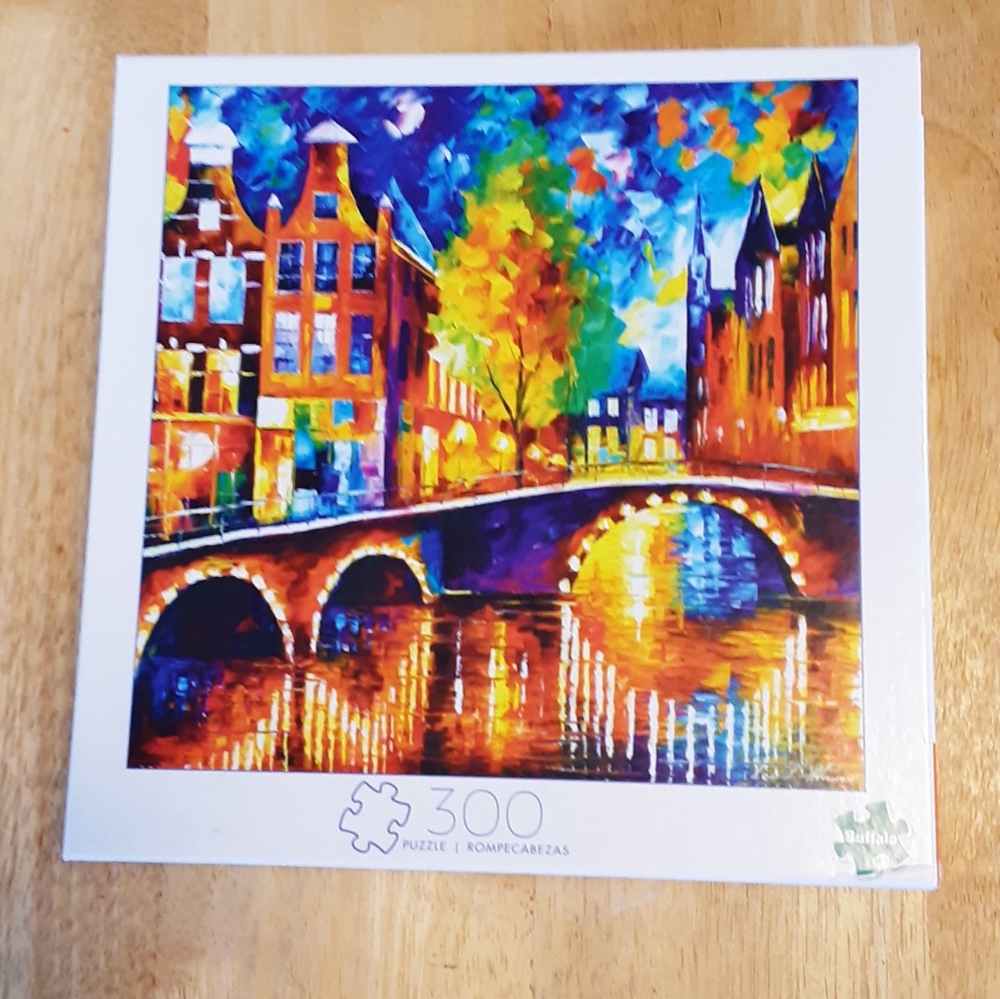 Buffalo Games Jigsaw Puzzle Amsterdam, 300 large pieces , 18" X  18"